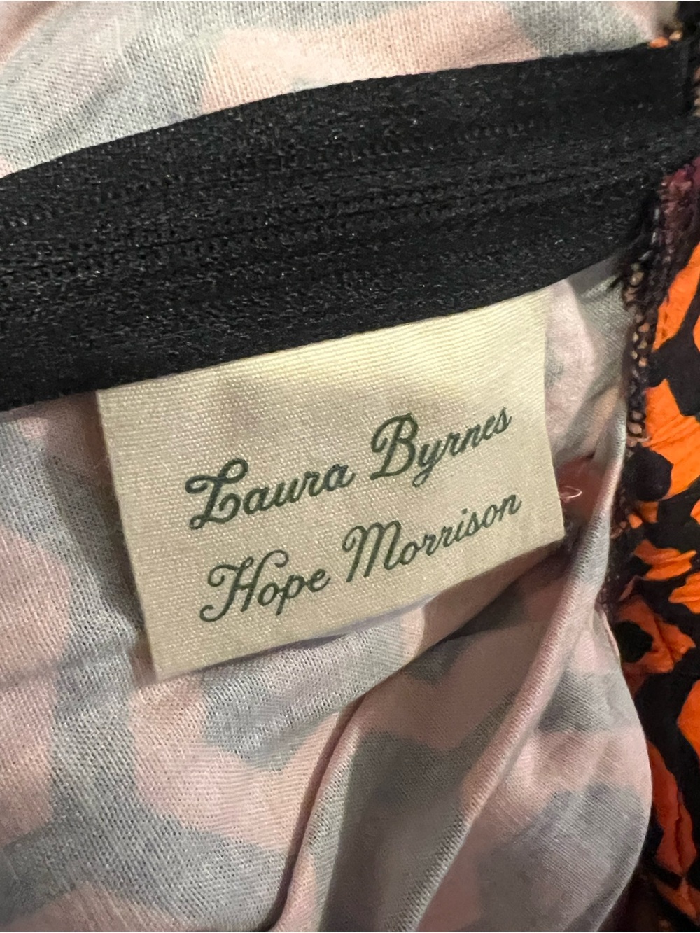 PUG Overlook hotel ( The Shining) carpet pattern Black and Orange Printed Skirt